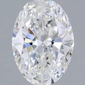 0.4ct OVAL D SI2 Natural diamond