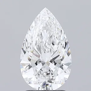 0.51ct PEAR D VVS2 Lab diamond