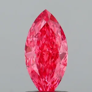 1.08ct MARQUISE Fancy Vivid Pink VS1 Coloured Lab diamond