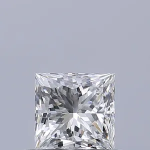0.44ct PRINCESS D VVS2 Natural diamond