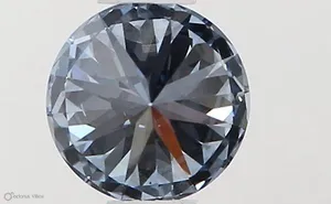 0.37ct ROUND Fancy Intense Blue VS2 Coloured Lab diamond