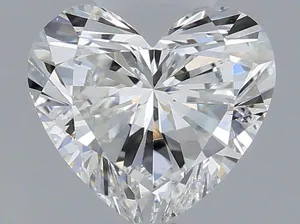 1.08ct HEART G VVS2 Lab diamond