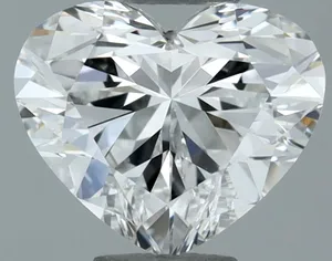 0.7ct HEART F SI1 Natural diamond