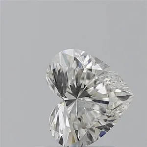 1.01ct HEART H SI1 Natural diamond