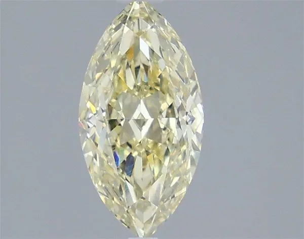 1.58ct MARQUISE Fancy Yellow VS1 Coloured Lab diamond