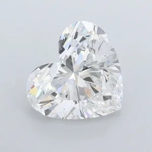 0.85ct HEART E VVS2 Lab diamond