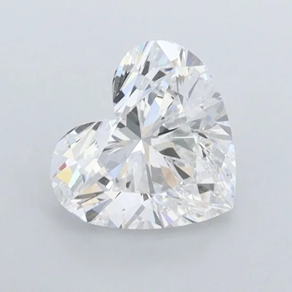 0.85ct HEART E VVS2 Lab diamond