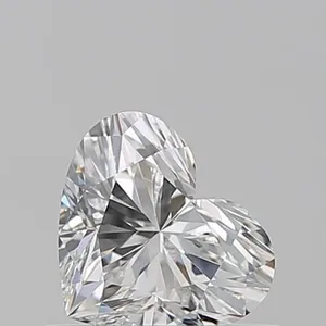 0.5ct HEART G VVS1 Natural diamond