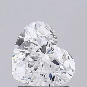 1.09ct HEART E IF Lab diamond