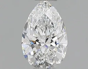 0.81ct PEAR D VVS2 Lab diamond