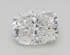 0.66ct CUSHION D VVS2 Lab diamond