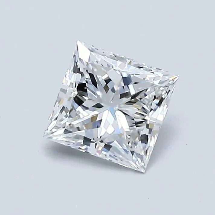 0.72ct PRINCESS D VVS1 Natural diamond