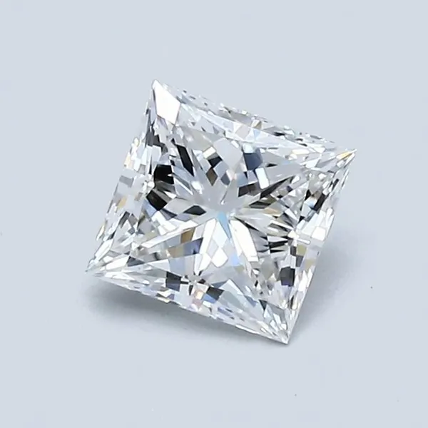 0.72ct PRINCESS D VVS1 Natural diamond