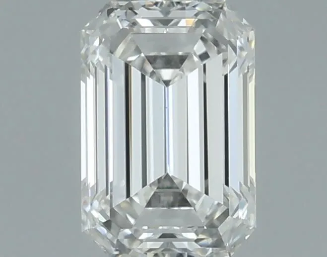 0.50ct EMERALD F VS2 Natural diamond