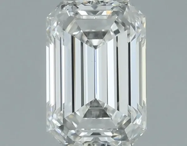 0.5ct EMERALD F VS2 Natural diamond