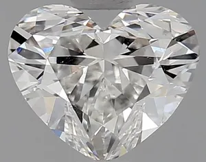 0.9ct HEART F SI1 Natural diamond
