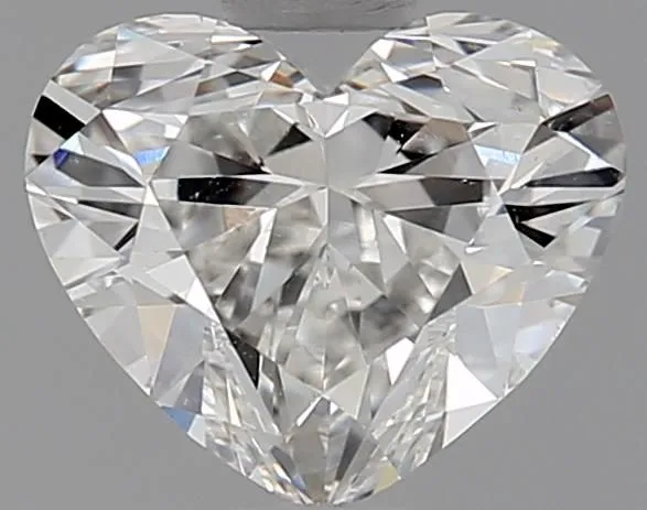 0.9ct HEART F SI1 Natural diamond