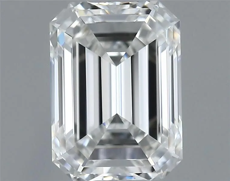 0.50ct EMERALD F VS1 Natural diamond