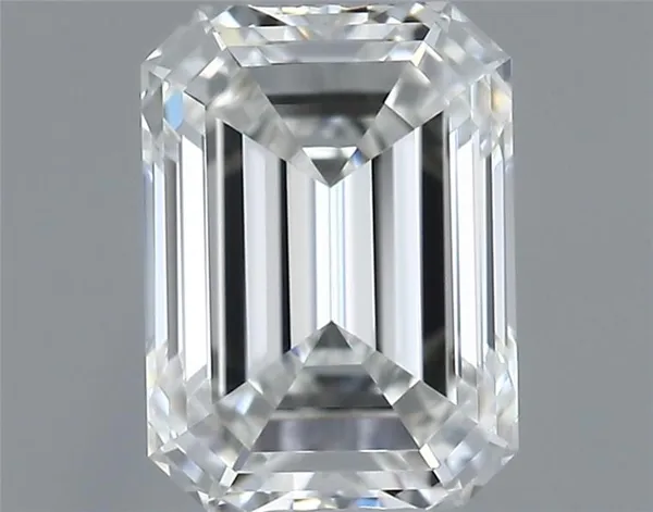0.5ct EMERALD F VS1 Natural diamond