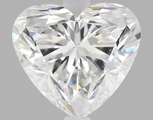 1.01ct HEART F SI1 Natural diamond