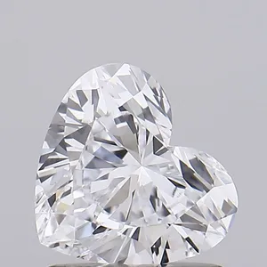 0.9ct HEART D FL Lab diamond