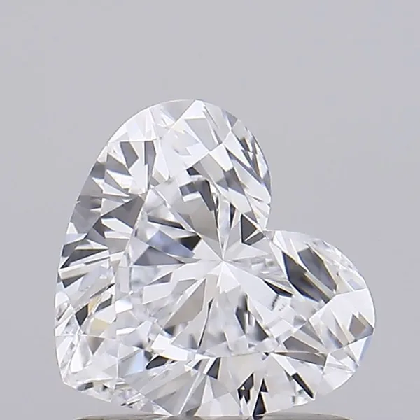 0.9ct HEART D FL Lab diamond