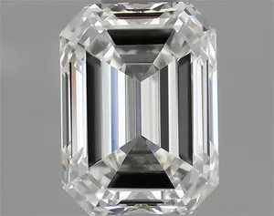 0.6ct EMERALD H VVS1 Natural diamond