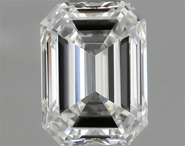 0.6ct EMERALD H VVS1 Natural diamond