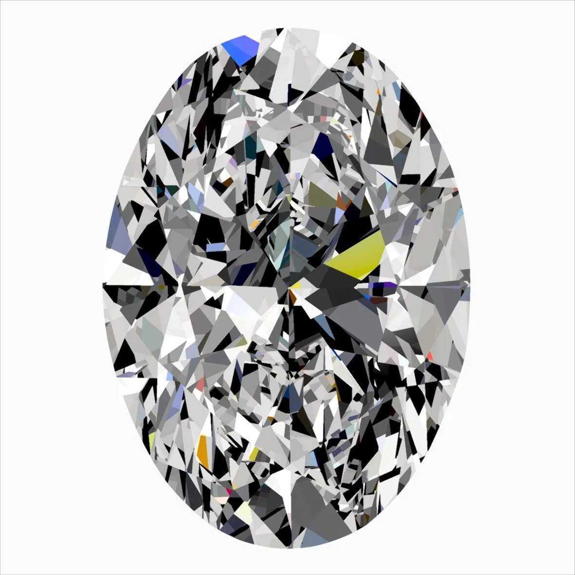 0.32ct OVAL E VVS2 Natural diamond