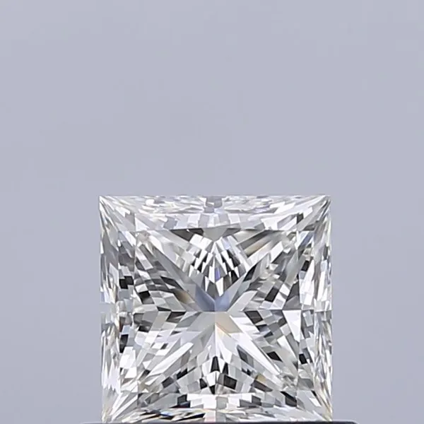 0.7ct PRINCESS H VVS1 Natural diamond