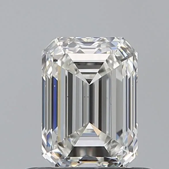 0.60ct EMERALD H VS1 Natural diamond