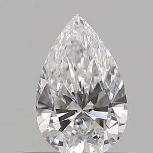 0.35ct PEAR D VVS2 Natural diamond