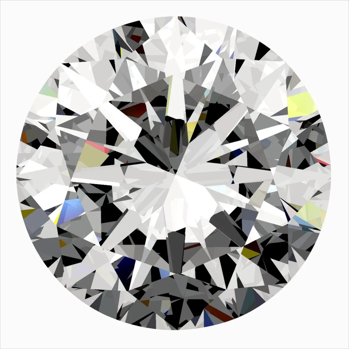 0.30ct ROUND G VS2 Natural diamond