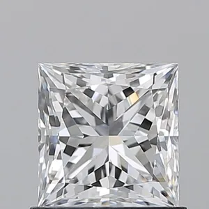 1.01ct PRINCESS F VS2 Natural diamond