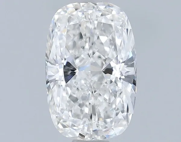 0.93ct CUSHION F VVS2 Lab diamond