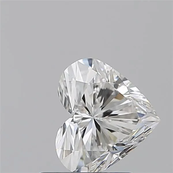 1ct HEART F VVS1 Natural diamond