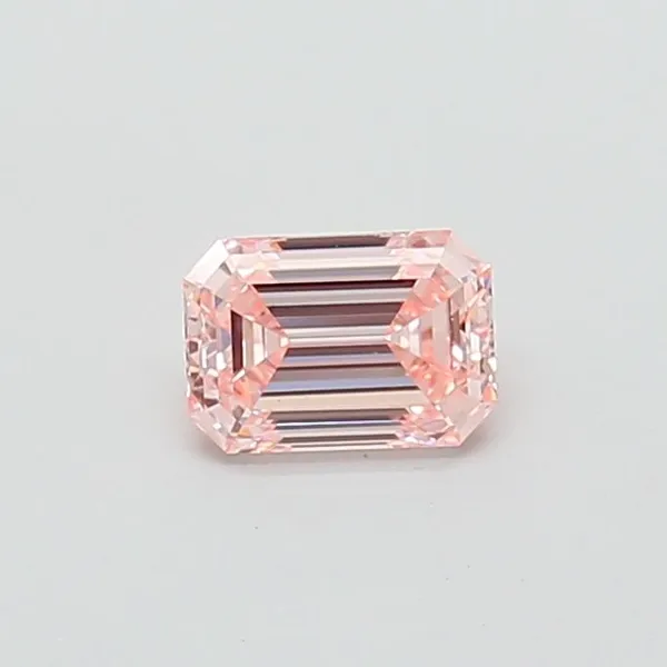 1ct EMERALD Fancy Intense Pink VVS2 Coloured Lab diamond