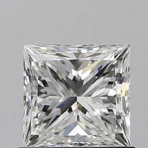 0.9ct PRINCESS H VVS1 Natural diamond