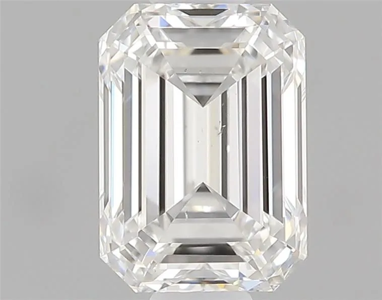 0.60ct EMERALD F VS2 Natural diamond