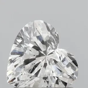 1ct HEART D VS1 Lab diamond