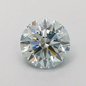 1.06ct ROUND Fancy Blue VVS2 Coloured Lab diamond