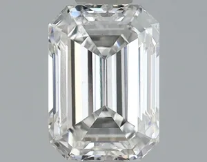 0.72ct EMERALD F VS1 Lab diamond