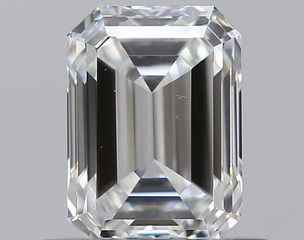 0.6ct EMERALD F VS1 Natural diamond