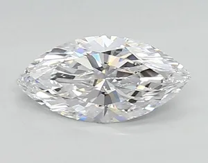 0.59ct MARQUISE D FL Lab diamond