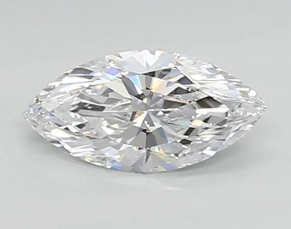 0.59ct MARQUISE D FL Lab diamond