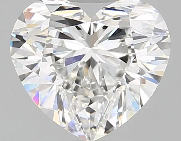0.85ct HEART F VVS2 Natural diamond