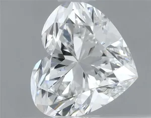 0.81ct HEART F VVS2 Natural diamond