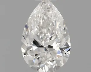 0.4ct PEAR F VVS2 Natural diamond
