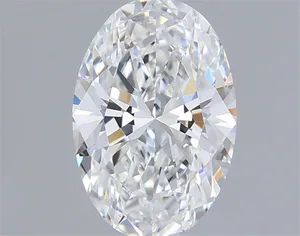 0.6ct OVAL F VVS2 Natural diamond