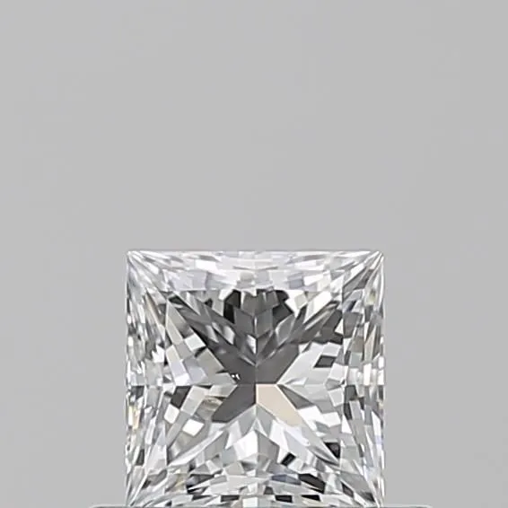 0.51ct PRINCESS E VS2 Natural diamond